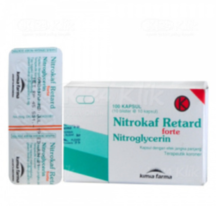 NITROKAF RETARD FORTE BOX 100 KAPSUL