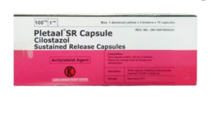 PLETAAL SR 100 MG BOX 30 TABLET