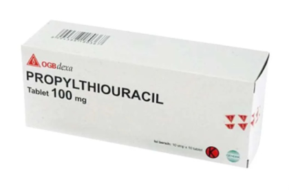 PROPYLTHIOURACIL OGB DEXA MEDICA 100 MG BOX 100 TABLET