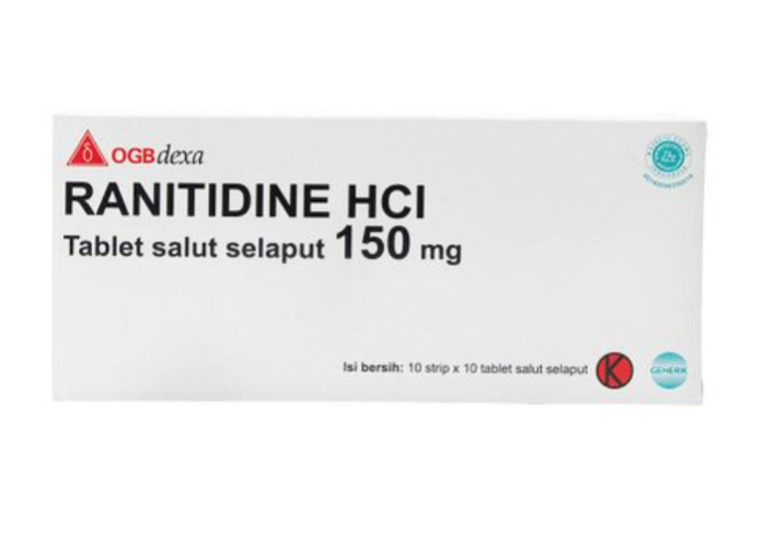 RANITIDINE HCL OGB DEXA MEDICA 150 MG BOX 100 TABLET