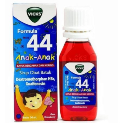 VICKS FORMULA 44 ANAK RASA STRAWBERRY SIRUP 54 ML