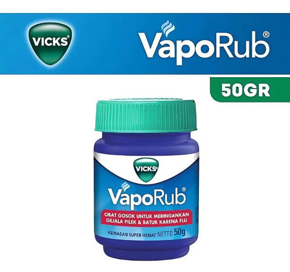 VICKS VAPORUB 50 GRAM POT