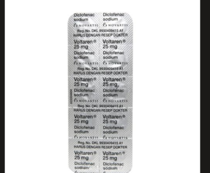 VOLTAREN 25 MG STRIP 10 TABLET