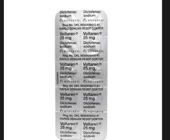 VOLTAREN 25 MG STRIP 10 TABLET