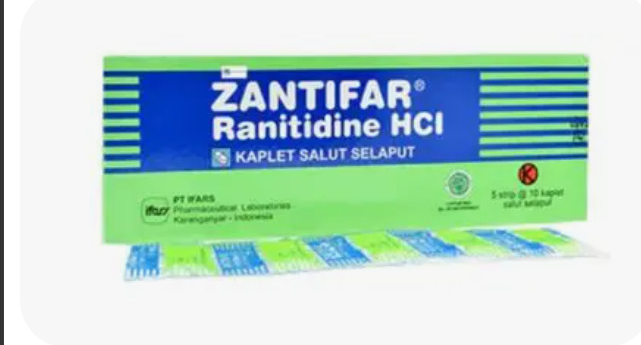ZANTIFAR 150 MG BOX 50 KAPLET