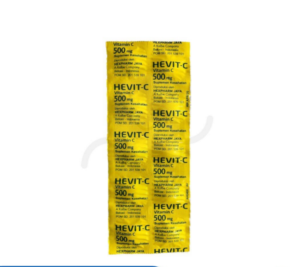 HEVIT-C 500 MG STRIP 10 TABLET