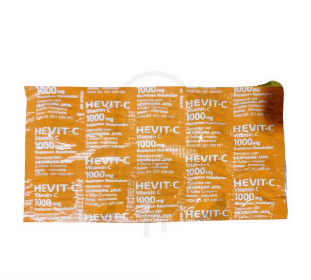 HEVIT-C 1000 MG STRIP 10 TABLET