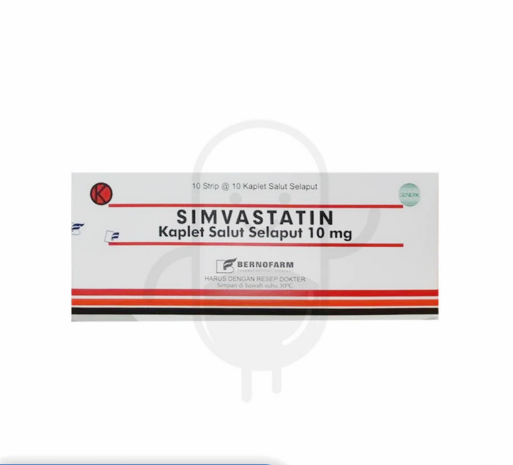 SIMVASTATIN BERNOFARM 10 MG BOX 100 TABLET
