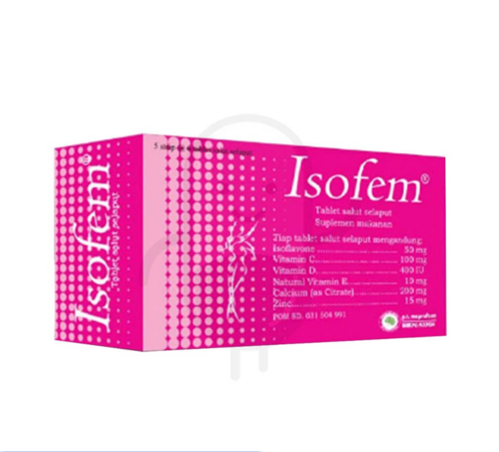 ISOFEM BOX ISI 30 TABLET SALUT SELAPUT