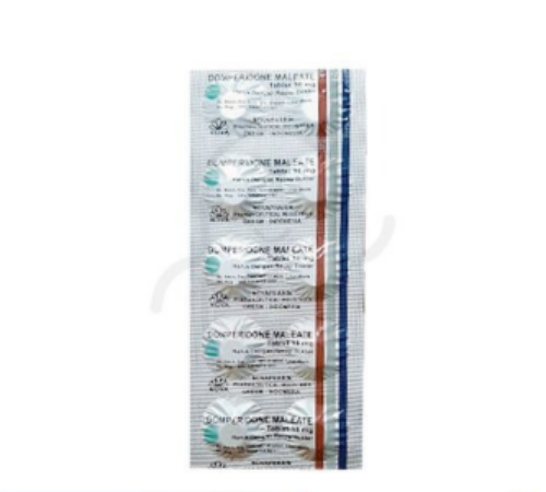 DOMPERIDONE MALEATE NOVAPHARIN 10 MG STRIP 10 TABLET