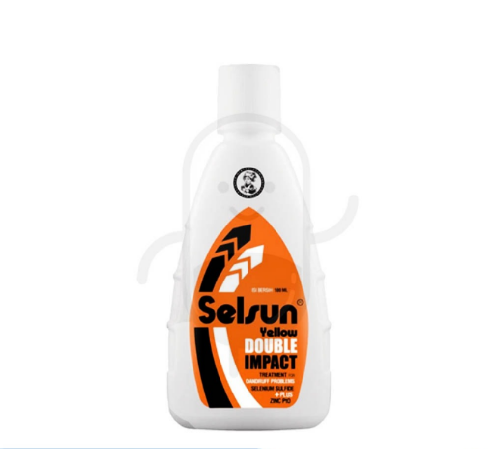 SELSUN YELLOW DOUBLE IMPACT SHAMPOO 100 ML