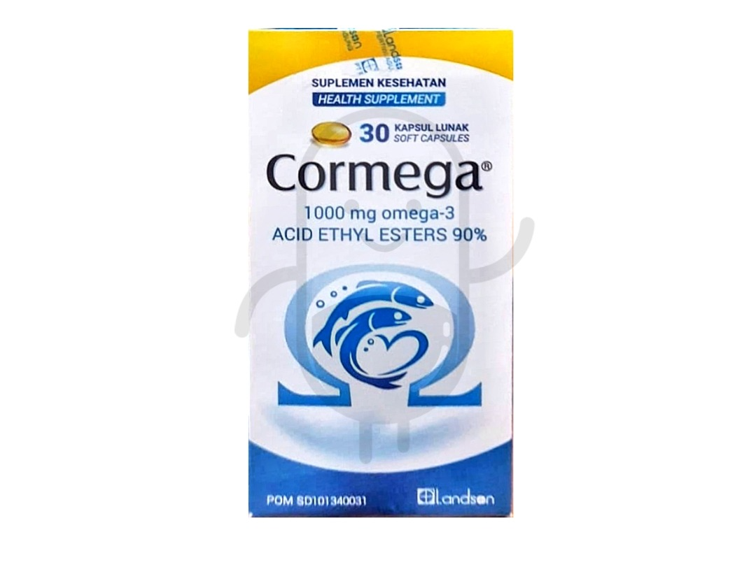 CORMEGA BOTOL ISI 30 KAPSUL