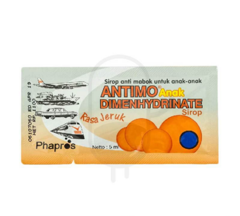 ANTIMO ANAK RASA JERUK 5 ML SACHET