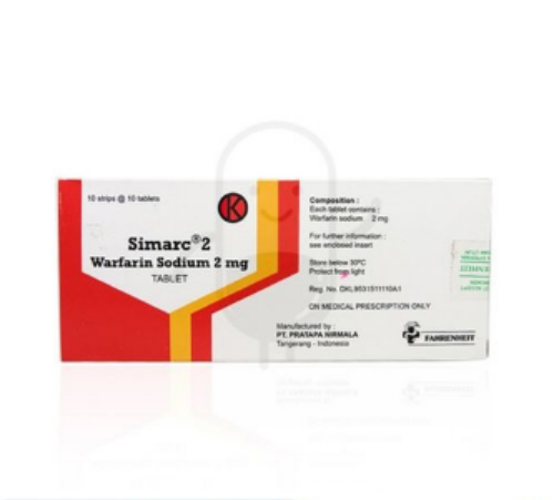SIMARC 2 MG BOX 100 TABLET