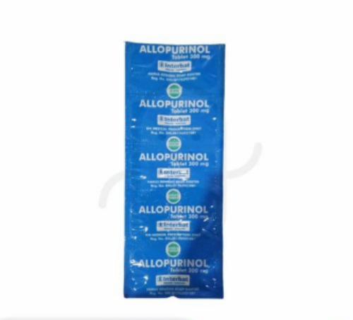 ALLOPURINOL INTERBAT 300 MG STRIP 10 TABLET