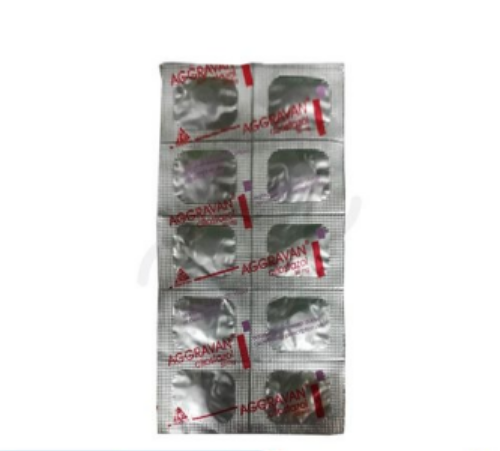AGGRAVAN 50 MG STRIP 10 TABLET