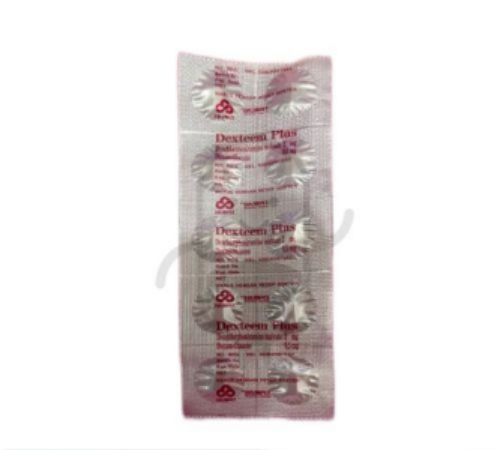 DEXTEEM PLUS 0.5/2 MG STRIP 10 TABLET