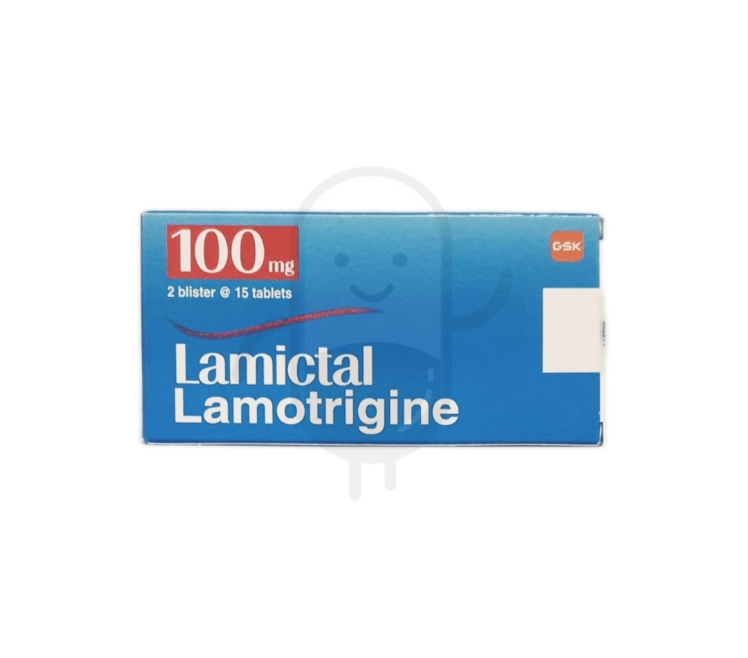 LAMICTAL 100 MG BOX 30 TABLET