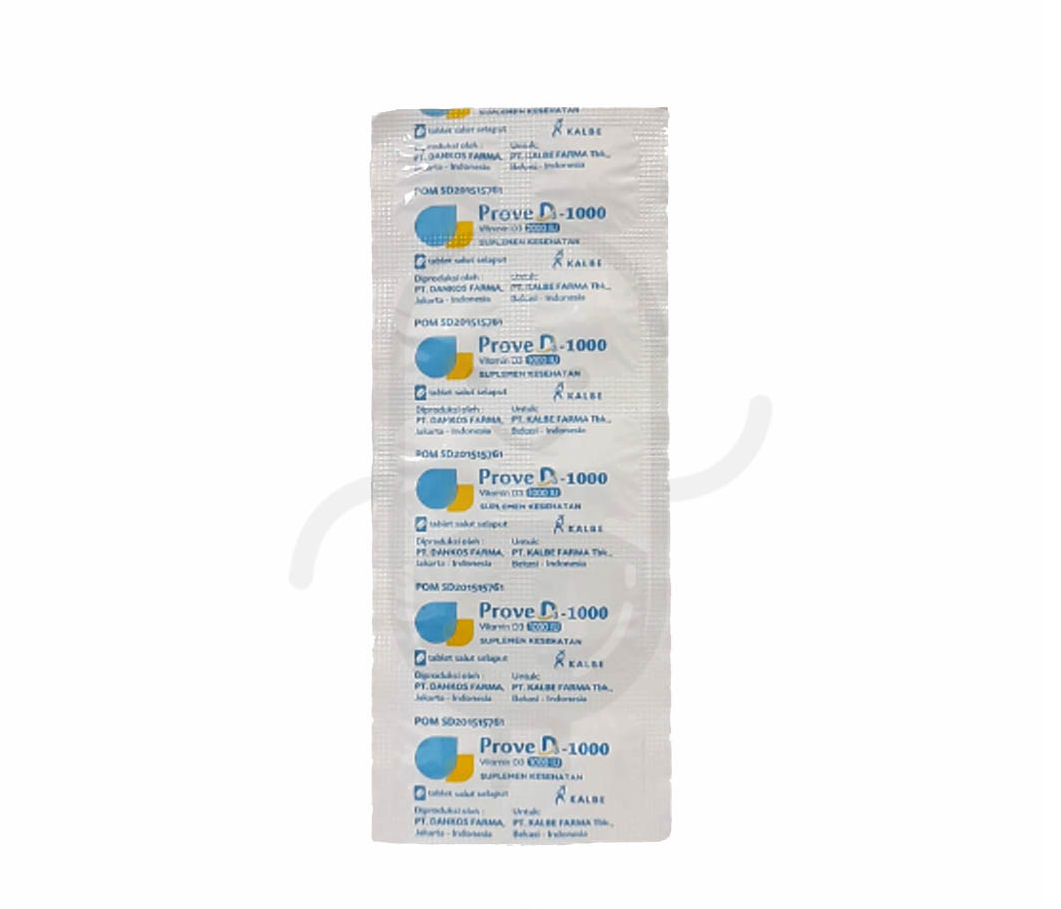 PROVE D3 1000 IU STRIP 10 TABLET