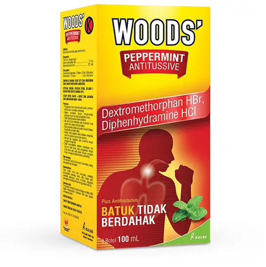 WOODS ANTITUSIF SIRUP 100 ML