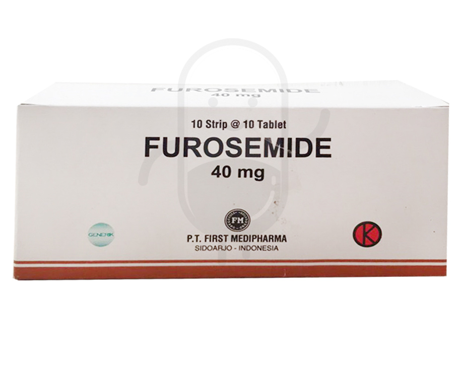 FUROSEMIDE FIRST MEDIFARMA 40 MG BOX 100 TABLET