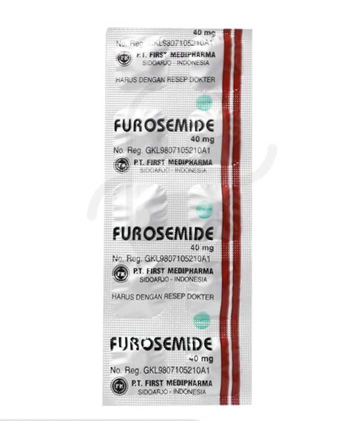 FUROSEMIDE FIRST MEDIFARMA 40 MG STRIP 10 TABLET