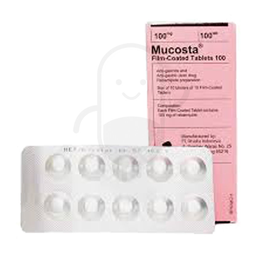 MUCOSTA 100 MG BOX 100 TABLET