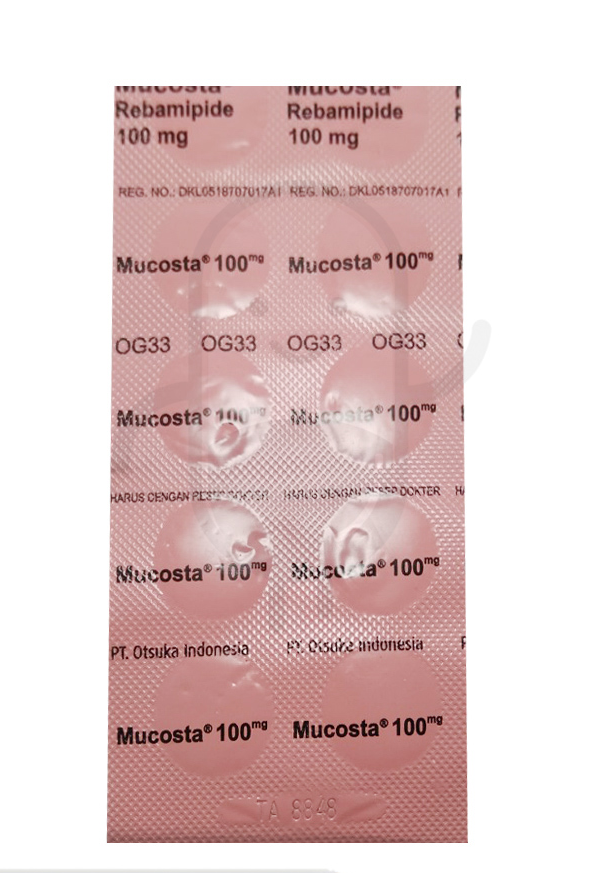 MUCOSTA 100 MG BLISTER 10 TABLET