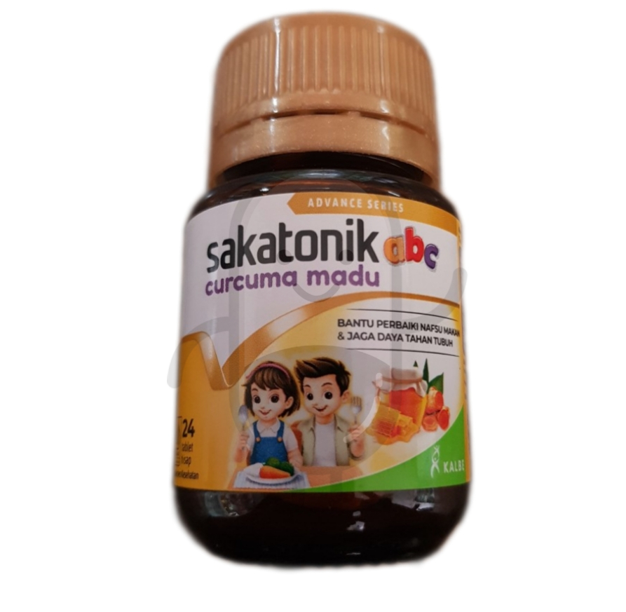 SAKATONIK ABC RASA CURCUMA MADU BOTOL 24 TABLET