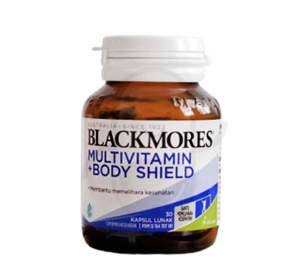 BLACKMORES MULTIVITAMIN + BODY SHIELD BOTOL 30 TABLET