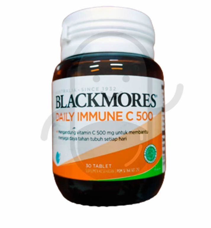 BLACKMORES DAILY IMMUNE C 500 MG BOTOL 30 TABLET