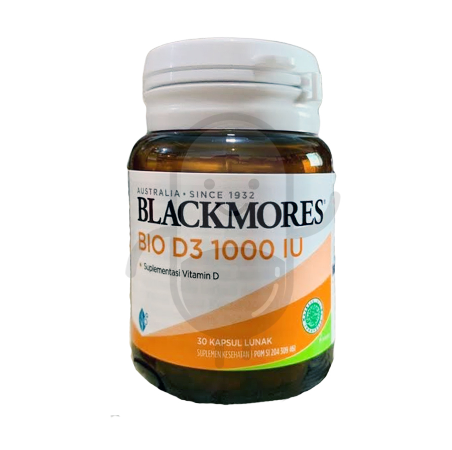 BLACKMORES BIO D3 1000 IU BOTOL 30 KAPSUL