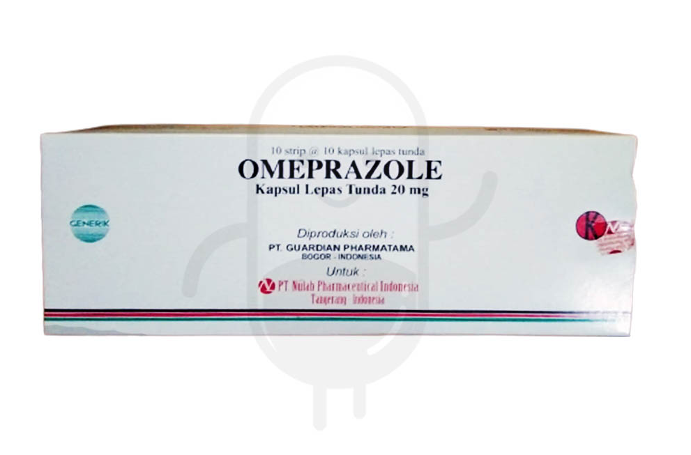 OMEPRAZOLE NULAB 20 MG BOX 100 KAPSUL
