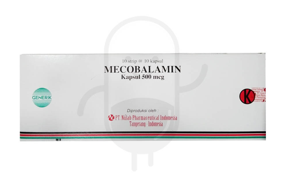MECOBALAMINE NULAB 500 MCG BOX 100 KAPSUL