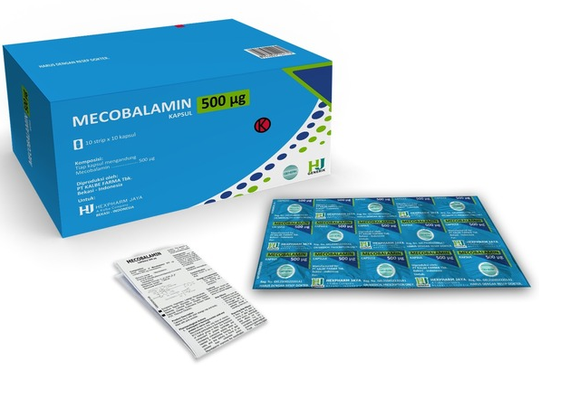 MECOBALAMIN HEXPHARM 500 MCG BOX 100 KAPSUL