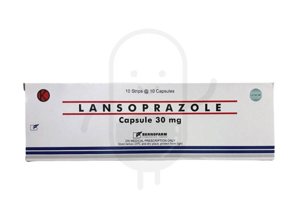 LANSOPRAZOLE BERNOFARM 30 MG BOX 100 KAPSUL
