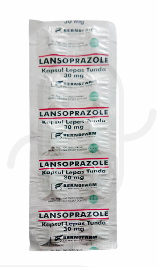 LANSOPRAZOLE BERNOFARM 30 MG STRIP 10 KAPSUL
