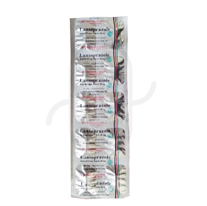 LANSOPRAZOLE NULAB 30 MG STRIP 10 KAPSUL