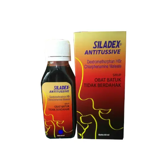 SILADEX ANTITUSSIVE BATUK TIDAK BERDAHAK SIRUP 60 ML