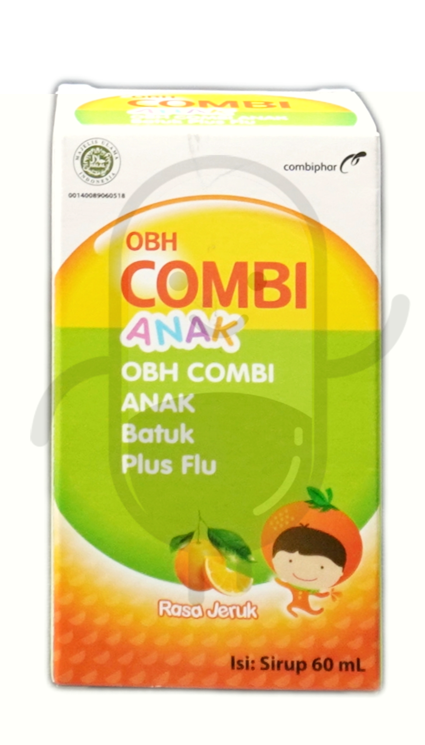 OBH COMBI ANAK BATUK PLUS FLU RASA JERUK 60 ML