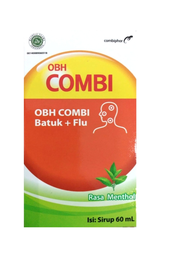 OBH COMBI BATUK PLUS FLU RASA MENTHOL 60 ML
