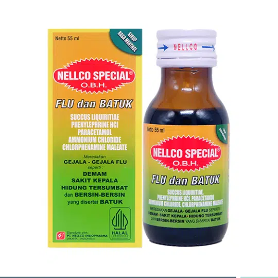NELLCO SPECIAL OBH PE SYRUP RASA MENTHOL 55 ML