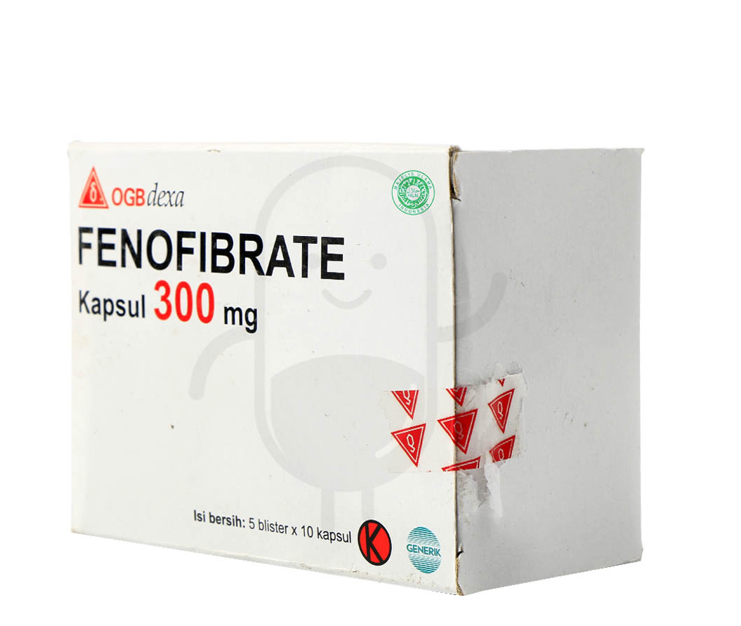 FENOFIBRATE OGB DEXA MEDICA 300 MG BOX 50 KAPSUL