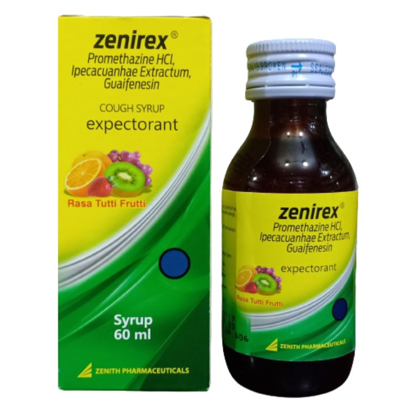 ZENIREX EXPECTORAN SIRUP 60 ML