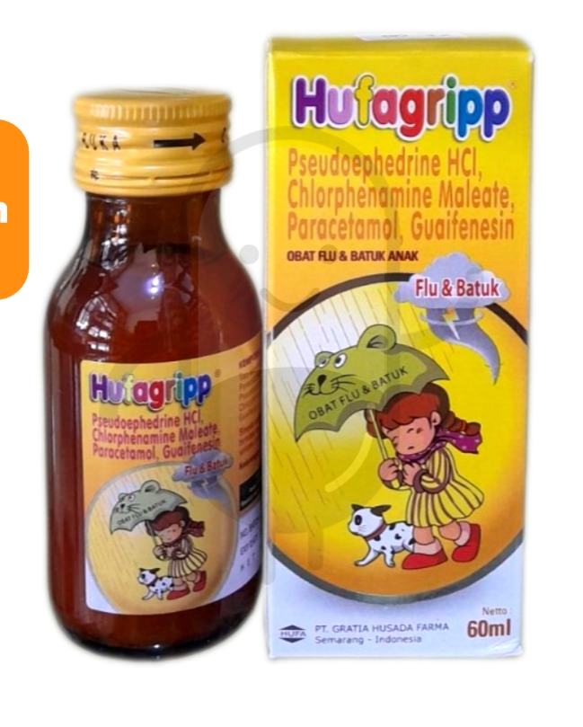 HUFAGRIP FLU & BATUK SIRUP 60 ML