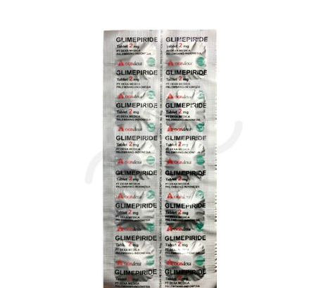 GLIMEPIRIDE OGB DEXA MEDICA 2 MG STRIP 10 TABLET