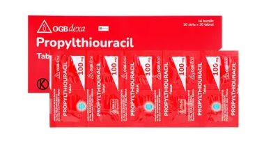 PROPYLTHIOURACIL OGB DEXA MEDICA 100 MG STRIP 10 TABLET