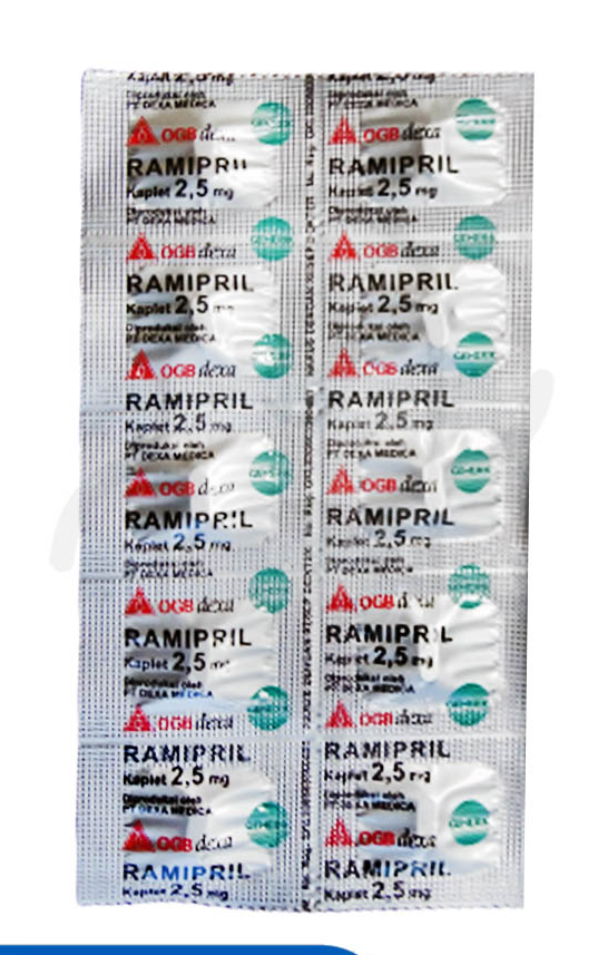 RAMIPRIL OGB DEXA MEDICA 2.5 MG STRIP 10 KAPLET