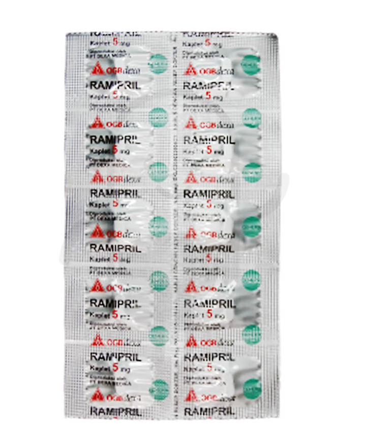 RAMIPRIL OGB DEXA MEDICA 5 MG STRIP 10 KAPLET