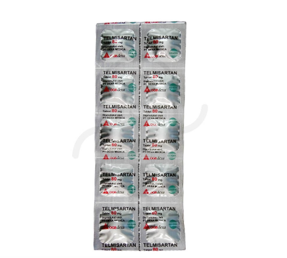 TELMISARTAN OGB DEXA MEDICA 80 MG STRIP 10 TABLET